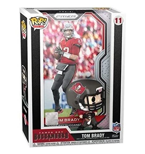 Funko Pop! Trading Cards: Tom Brady - NFL + Panini - Vinyl-Sammelfigur - Geschenkidee - Offizielle Handelswaren - Spielzeug Für Kinder und Erwachsene - Sports Fans - Modellfigur Für Sammler von Funko