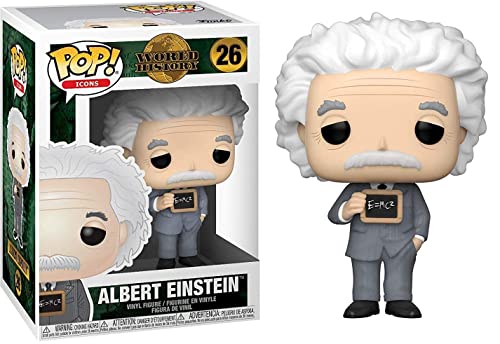 Funko Pop! Vinyl Icons: Albert Einstein Scientist - Vinyl-Sammelfigur - Geschenkidee - Offizielle Handelswaren - Spielzeug Für Kinder und Erwachsene - Modellfigur Für Sammler und Display von Funko