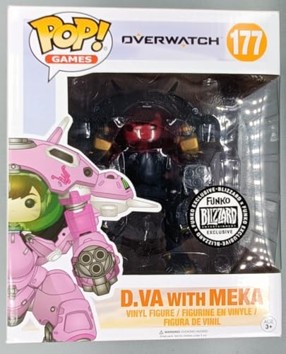 Funko Pop Vinyl Overwatch Carbon Fibre D.Va & MEKA Buddy Exclusive von Funko