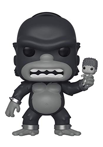 Funko Pop! Vinyl: Animation: Simpsons-Homer Simpson Kong - The Simpsons - Vinyl-Sammelfigur - Geschenkidee - Offizielle Handelswaren - Spielzeug Für Kinder und Erwachsene - TV Fans von Funko