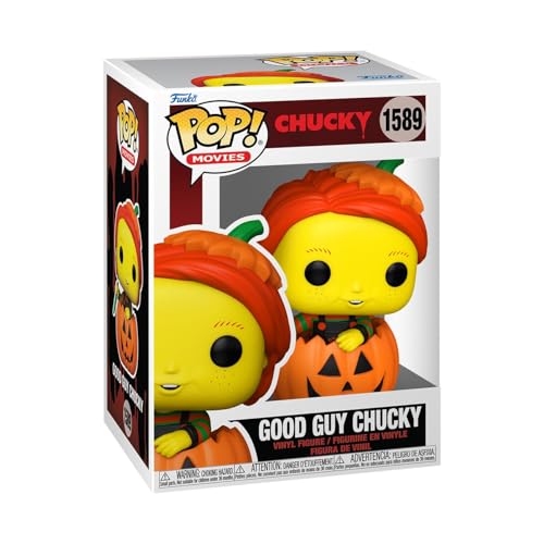 Funko Pop! Vinyl: Chucky VH – Good Guy​ - Vinyl-Sammelfigur - Geschenkidee - Offizielle Handelswaren - Spielzeug Für Kinder und Erwachsene - Movies Fans - Modellfigur Für Sammler und Display von Funko