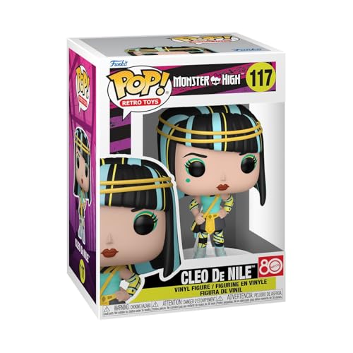 Funko Pop! Vinyl: Monster High - Cleo De Nile - Vinyl-Sammelfigur - Geschenkidee - Offizielle Handelswaren - Spielzeug Für Kinder und Erwachsene - TV Fans - Modellfigur Für Sammler und Display Funko Pop! Vinyl: Monster High - Cleo De Nile - Vinyl-Sammelfigur - Geschenkidee - Offizielle Handelswaren - Spielzeug Für Kinder und Erwachsene - TV Fans - Modellfigur Für Sammler und Display von Funko
