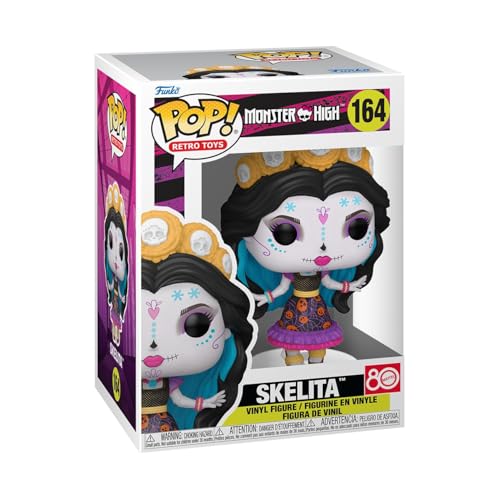 Funko Pop! Vinyl: Monster High - Skelita Calaveras - Vinyl-Sammelfigur - Geschenkidee - Offizielle Handelswaren - Spielzeug Für Kinder und Erwachsene - Cartoon Fans - Modellfigur Für Sammler Funko Pop! Vinyl: Monster High - Skelita Calaveras - Vinyl-Sammelfigur - Geschenkidee - Offizielle Handelswaren - Spielzeug Für Kinder und Erwachsene - Cartoon Fans - Modellfigur Für Sammler von Funko