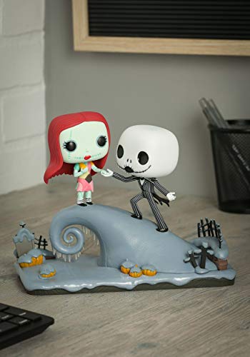 Funko Pop! Vinyl: Movie Moments: Disney: NBX: Jack Skellington and Sally On The Hill - The Nightmare Before Christmas - Vinyl-Sammelfigur - Geschenkidee - Offizielle Handelswaren - Movies Fans von Funko