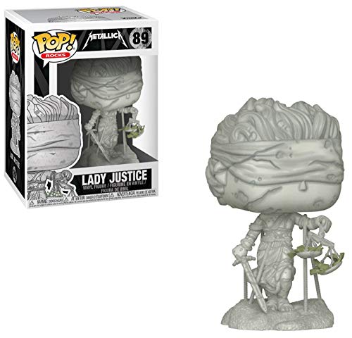 Funko Pop! Vinyl: Rocks: Metallica: Lady Justice, Multi - Vinyl-Sammelfigur - Geschenkidee - Offizielle Handelswaren - Spielzeug Für Kinder und Erwachsene - Music Fans - Modellfigur Für Sammler von Funko