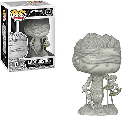 Funko Pop! Vinyl: Rocks: Metallica: Lady Justice, Multi - Vinyl-Sammelfigur - Geschenkidee - Offizielle Handelswaren - Spielzeug Für Kinder und Erwachsene - Music Fans - Modellfigur Für Sammler Funko Pop! Vinyl: Rocks: Metallica: Lady Justice, Multi - Vinyl-Sammelfigur - Geschenkidee - Offizielle Handelswaren - Spielzeug Für Kinder und Erwachsene - Music Fans - Modellfigur Für Sammler von Funko