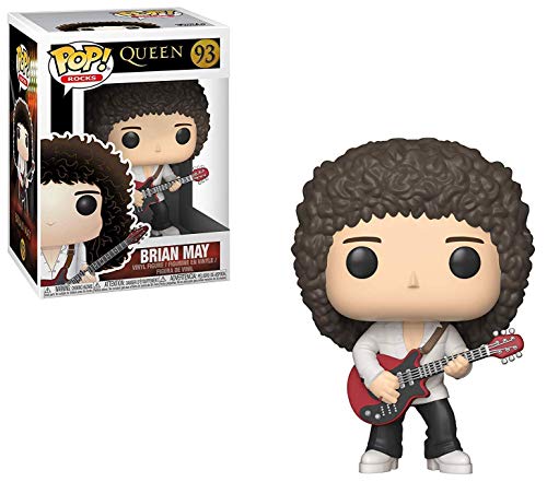 Funko Pop! Vinyl: Rocks: Queen: Brian May - Vinyl-Sammelfigur - Geschenkidee - Offizielle Handelswaren - Spielzeug Für Kinder und Erwachsene - Music Fans - Modellfigur Für Sammler und Display von Funko