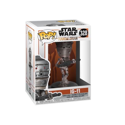 Funko Pop! Vinyl: Star Wars: IG-11 - Star Wars: The Mandalorian - Vinyl-Sammelfigur - Geschenkidee - Offizielle Handelswaren - Spielzeug Für Kinder und Erwachsene - TV Fans - Modellfigur Für Sammler Funko Pop! Vinyl: Star Wars: IG-11 - Star Wars: The Mandalorian - Vinyl-Sammelfigur - Geschenkidee - Offizielle Handelswaren - Spielzeug Für Kinder und Erwachsene - TV Fans - Modellfigur Für Sammler von Funko
