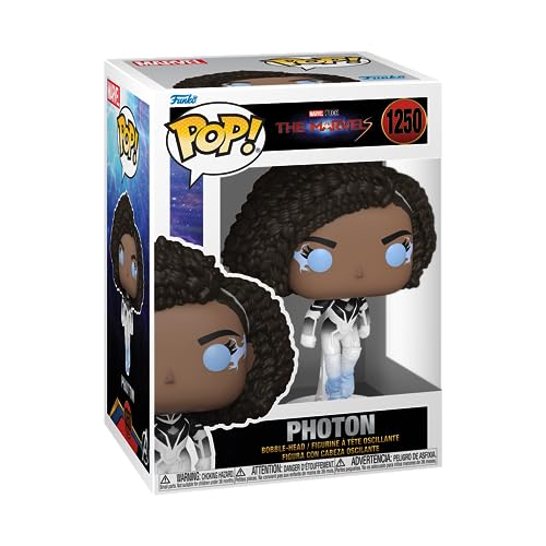 Funko Pop! Vinyl: The Marvels - Photon - Vinyl-Sammelfigur - Geschenkidee - Offizielle Handelswaren - Spielzeug Für Kinder und Erwachsene - Movies Fans - Modellfigur Für Sammler und Display von Funko