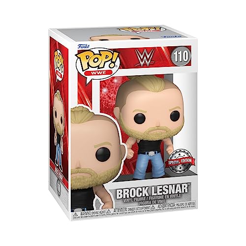 Funko Pop! WWE: Brock Lesnar - Amazon-Exklusiv - Vinyl-Sammelfigur - Geschenkidee - Offizielle Handelswaren - Spielzeug Für Kinder und Erwachsene - Sports Fans - Modellfigur Für Sammler und Display Funko Pop! WWE: Brock Lesnar - Amazon-Exklusiv - Vinyl-Sammelfigur - Geschenkidee - Offizielle Handelswaren - Spielzeug Für Kinder und Erwachsene - Sports Fans - Modellfigur Für Sammler und Display von Funko