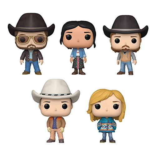 Funko Pop! Yellowstone - Set of 5 - Beth Dutton, John Dutton, Kayce Dutton, Monica Dutton and Rip Wheeler von Funko