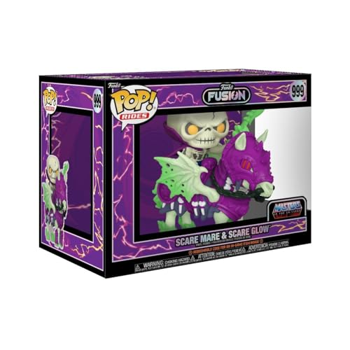 Funko Pop. Rides: Fusion - Scareglow mit Nyte Mare mit Nyte-Mare - Masters of The Universe- Vinyl-Sammelfigur - Geschenkidee - Offizielle Handelswaren - Spielzeug Für Kinder und Erwachsene von Funko