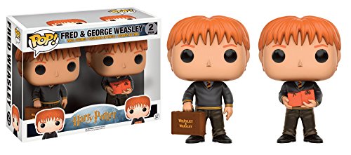 Funko Potter-2 Pack Fred & George Weasley Harry Potter Figur, Mehrfarbig, 11977 von Funko