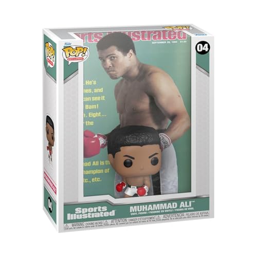 Funko SI Cover: Boxing - Muhammad Ali - Sports Illustrated W2 - Vinyl-Sammelfigur - Geschenkidee - Offizielle Handelswaren - Spielzeug Für Kinder und Erwachsene - Sports Fans Funko SI Cover: Boxing - Muhammad Ali - Sports Illustrated W2 - Vinyl-Sammelfigur - Geschenkidee - Offizielle Handelswaren - Spielzeug Für Kinder und Erwachsene - Sports Fans von Funko