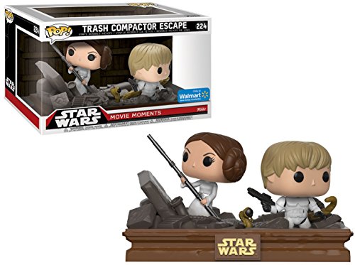 Funko Star Wars: Movie Moments: Luke & Leia Trash Compactor - Vinyl Figures von Funko