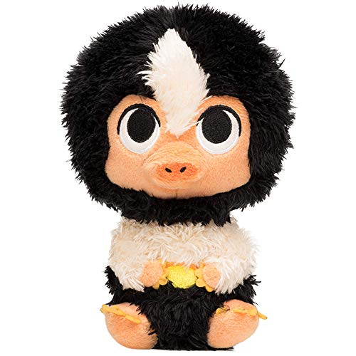 Funko Supersüße Plüschtiere: Phantastische Tierwesen 2: Baby Niffler (Schwarz/Weiß) von Funko