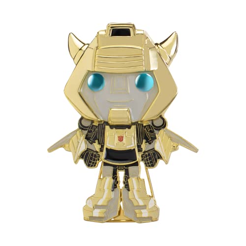 Funko Funko Large Pop! Enamel Pin - Bumblebee - TRANSFORMERS: BUMBLEBEE Emaille-Nadeln - Niedliche Brosche Zum Sammeln - Für Rucksäcke & Taschen - Geschenkidee - Offizielle Handelswaren - TV Fans von Funko