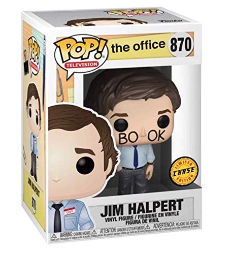 Funko TV: The Office - Jim Halpert Limited Edition Chase Pop! Vinyl Figure (Includes Compatible Pop Box Protector Case) von Funko