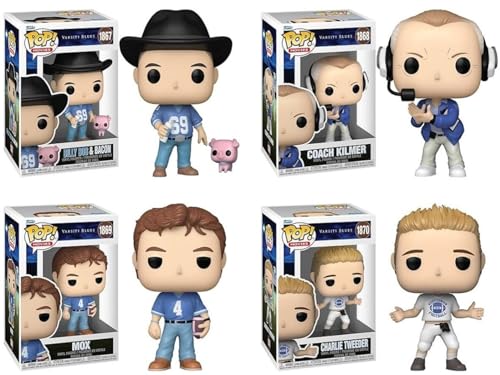 Funko Varsity Blues Pop! Filme Komplettset (4) von Funko