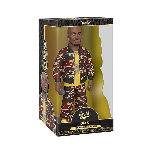 Funko Vinyl Gold 12": DMX - Sammelbare Vinyl-Actionfigur - Geschenkidee Zum Geburtstag - Offizielle Handelswaren - Ideales Spielzeug Für Music Fans - Für Ihre Sammlung und Display von Funko