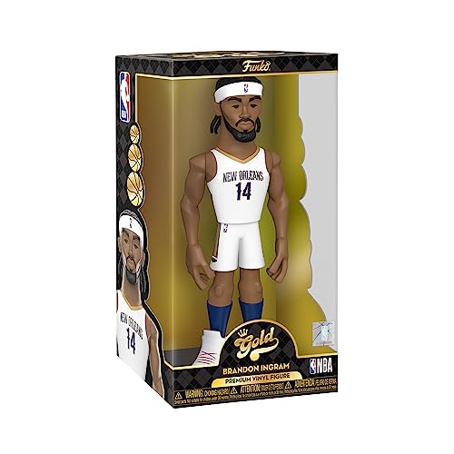 Funko Vinyl Gold 12": NBA - Brandon Ingram - 1/6 Quote Für Seltene Chase-Variante - Sammelbare Vinyl-Actionfigur - Geschenkidee Zum Geburtstag - Offizielle Handelswaren - Für Ihre Sammlung Und Display von Funko