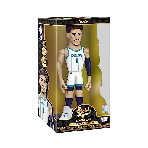 Funko Vinyl Gold 12": NBA - Lamelo LaMelo Ball - 1/6 Quote Für Seltene Chase-Variante - Sammelbare Vinyl-Actionfigur - Geschenkidee Zum Geburtstag - Offizielle Handelswaren - Für Ihre Sammlung von Funko