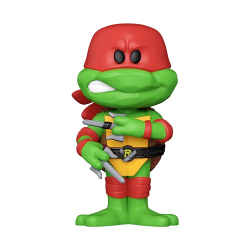 Funko Vinyl SODA, Teenage Mutant Ninja Turtles (TMNT), Raphael, 1/6 Chance auf seltene Verfolgungsjagd-Variante, Sammelfigur, Geschenkidee, Offizielle Merchandise von Funko