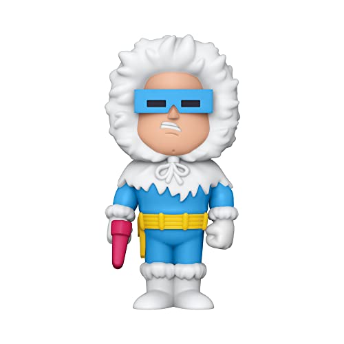 Funko Vinyl SODA, DC, Captain Cold, Beflockt, 1/6 Chance auf seltene Chase-Variante, DC Comics, Sammelfigur, Geschenkidee, Offizielle Merchandising-Artikel von Funko