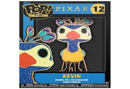 Funko Funko Large Pop! Enamel Pin - Kevin - DISNEY PIXAR: UP - KEVIN Emaille-Nadeln - Niedliche Brosche Zum Sammeln - Für Rucksäcke & Taschen - Geschenkidee - Offizielle Handelswaren - Movies Fans von Funko