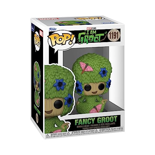 Funko Pop! Marvel: Guardians of The Galaxy - Groot - (Marie Hair) - Groot Shorts - Vinyl-Sammelfigur - Geschenkidee - Offizielle Handelswaren - Spielzeug Für Kinder und Erwachsene - TV Fans von Funko