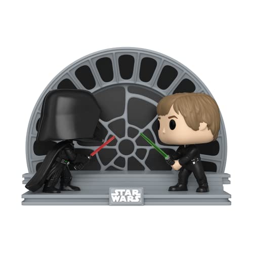 Funko Pop! Moment: RotJ 40th - Luke Vs Vader - Star Wars - Vinyl-Sammelfigur - Geschenkidee - Offizielle Handelswaren - Spielzeug Für Kinder und Erwachsene - Movies Fans von Funko