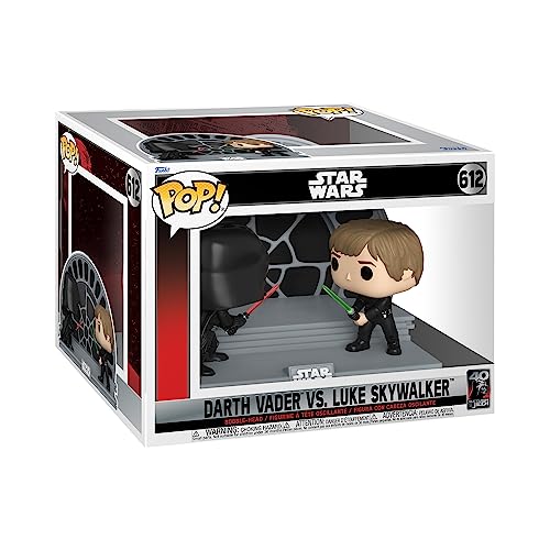 Funko Pop! Moment: RotJ 40th - Luke Vs Vader - Star Wars - Vinyl-Sammelfigur - Geschenkidee - Offizielle Handelswaren - Spielzeug Für Kinder und Erwachsene - Movies Fans von Funko