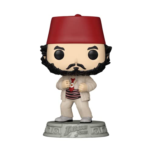 Funko Pop! Movies: Indiana Jones - Sallah - Raiders of The Lost Ark - Vinyl-Sammelfigur - Geschenkidee - Offizielle Handelswaren - Spielzeug Für Kinder und Erwachsene - Movies Fans von Funko