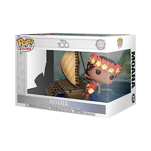 Funko Pop! Ride Super Deluxe: Disney 100 - Moana - (Finale) - Vinyl-Sammelfigur - Geschenkidee - Offizielle Handelswaren - Spielzeug Für Kinder und Erwachsene - Modellfigur Für Sammler und Display von Funko