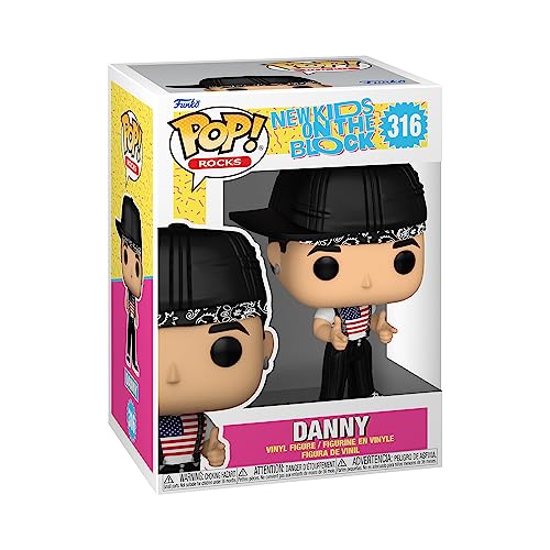 Funko Pop! Rocks: NKOTB - Danny Wood - New Kids On The Block - Vinyl-Sammelfigur - Geschenkidee - Offizielle Handelswaren - Spielzeug Für Kinder und Erwachsene - Music Fans - Modellfigur Für Sammler von Funko