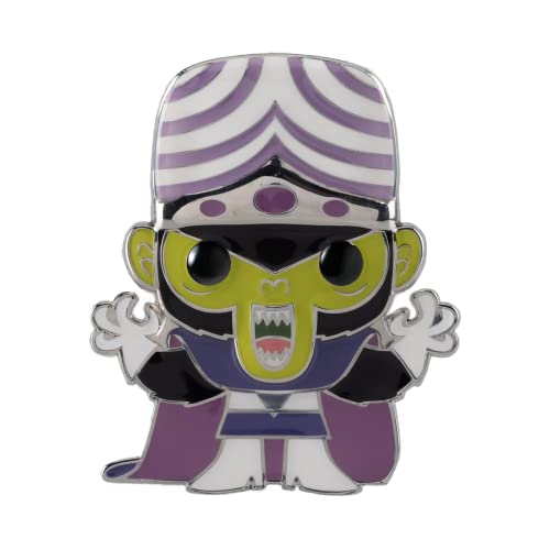 Loungefly FUNKPO POP! Large Enamel Pin CARTOONS: POWER PUFF GIRLS – MOJO JOJO GROUP - Mojo Jojo - The Powerpuff Girls Emaille-Nadeln - Niedliche Brosche Zum Sammeln - Für Rucksäcke von Funko