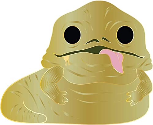 Loungefly Funko POP! Enamel Pin: Jabba The Hut The Hutt Mit Chase - 1 In 12 Chance You May Find The Chase - Star Wars Emaille-Nadeln - Niedliche Brosche Zum Sammeln - Für Rucksäcke & Taschen von Funko