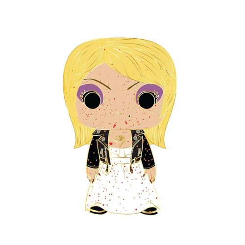 Loungefly POP! Large Enamel Pin Horror: Chucky - Tiffany Valentine-Ray - Tiffany Emaille-Nadeln - Niedliche Brosche Zum Sammeln - Für Rucksäcke & Taschen - Geschenkidee - Movies Fans von Funko