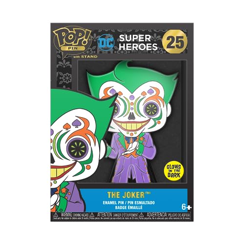 Funko Large Enamel Pin DC Comics DOTD - Joker Beast - Joker Emaille-Nadeln - Niedliche Brosche Zum Sammeln - Für Rucksäcke & Taschen - Geschenkidee - Offizielle Handelswaren von Funko