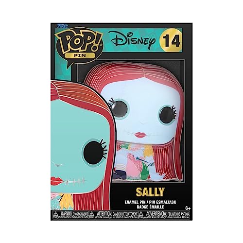 Funko Pop! Large Enamel Pin DISNEY: The Nightmare Before Christmas - Sally Emaille-Nadeln - Niedliche Brosche Zum Sammeln - Für Rucksäcke & Taschen - Geschenkidee - Offizielle Handelswaren von Funko