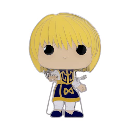 Loungefly POP! Large Enamel Pin HUNTERxHUNTER: Kurapika - Hunter X Hunter (HXH) Emaille-Nadeln - Niedliche Brosche Zum Sammeln - Für Rucksäcke & Taschen - Geschenkidee - Anime Fans von Funko