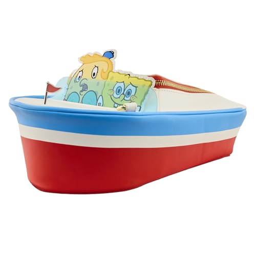Loungefly - Spongebob in Boat Squarepants - 25th Anniversary - Boat - Crossbody Bag - Spongebob - Niedliche Sammeltasche - Geschenkidee - Offizielle Handelswaren - Für Jungen, Mädchen Men und Frauen Loungefly - Spongebob in Boat Squarepants - 25th Anniversary - Boat - Crossbody Bag - Spongebob - Niedliche Sammeltasche - Geschenkidee - Offizielle Handelswaren - Für Jungen, Mädchen Men und Frauen von Funko