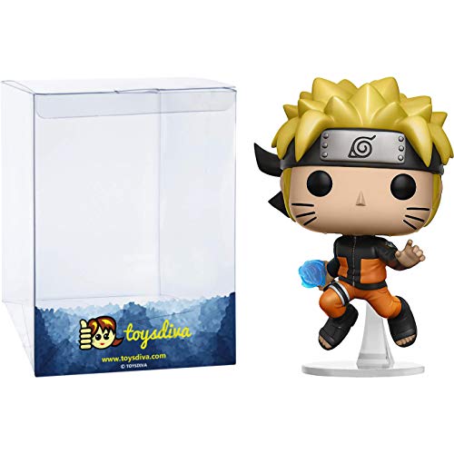 Narut o (Rasengan): P o p ! Animation Vinyl Figurine Bundle with 1 Compatible 'ToysDiva' Graphic Protector (181 - 12997 - B) von Funko