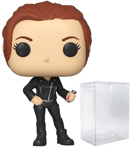 Natasha Romanoff #603 Pop Marvel: Black Widow Vinyl Figure (Bundled with EcoTEK Plastic Protector to Protect Display Box) von Funko