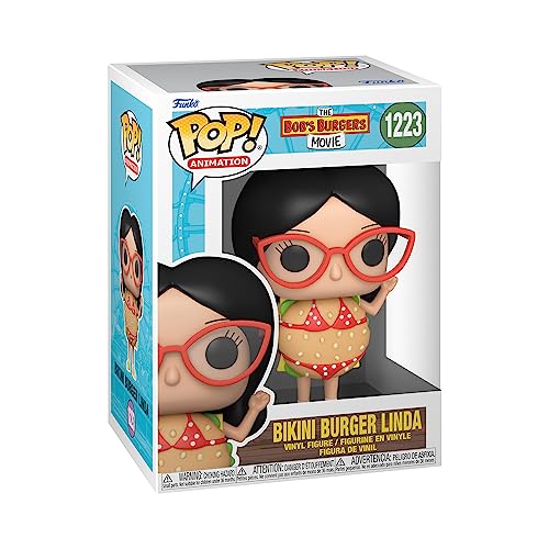 Funko Pop! Animation: Bobs Burgers - Bikini Burger Linda Belcher - Bob's Burgers - Vinyl-Sammelfigur - Geschenkidee - Offizielle Handelswaren - Spielzeug Für Kinder und Erwachsene - TV Fans von Funko