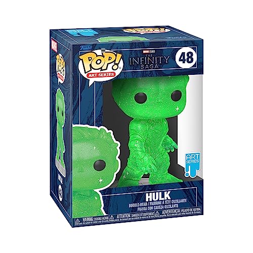 Funko Pop! Artist Series: Marvel Infinity Saga - Object - Hulk - Grün - Vinyl-Sammelfigur Inklusive Premium-Kunststoffschutz-Box - Geschenkidee - Offizielle Handelswaren - Modellfigur Für Sammler von Funko