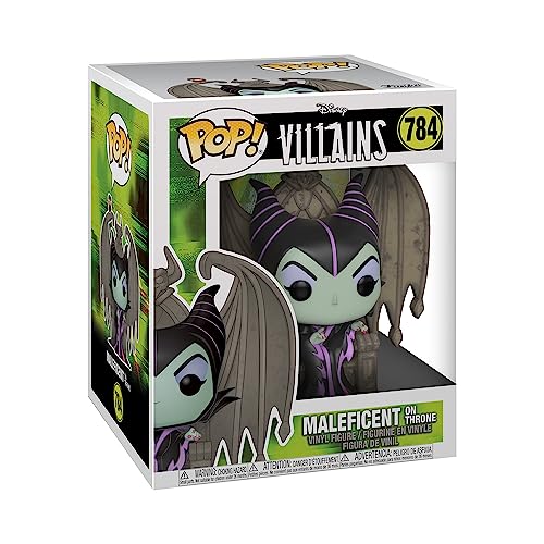 Funko Pop! Deluxe: Villains-Maleficent Onthrone - Disney Villains - Vinyl-Sammelfigur - Geschenkidee - Offizielle Handelswaren - Spielzeug Für Kinder und Erwachsene - Movies Fans von Funko
