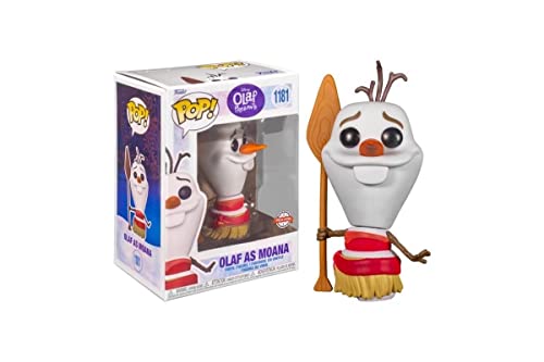 Funko Pop! Disney: Frozen - Olaf As Moana - die Eiskönigin - Amazon-Exklusiv - Vinyl-Sammelfigur - Geschenkidee - Offizielle Handelswaren - Spielzeug Für Kinder und Erwachsene - Movies Fans von Funko