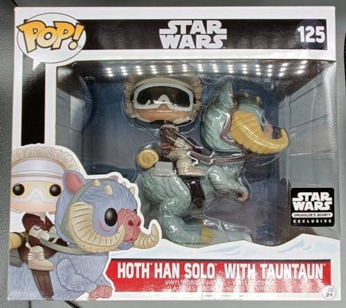 POP! Filme: Star Wars #125 - Hoth Han Solo mit Tauntaun (Star Wars Smuggler's Bounty Exclusive) von Funko