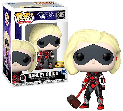 POP! Games Gotham Knights Harley Quinn Exclusive Vinyl Figure Bundled with a Compatible pop Protector von Funko